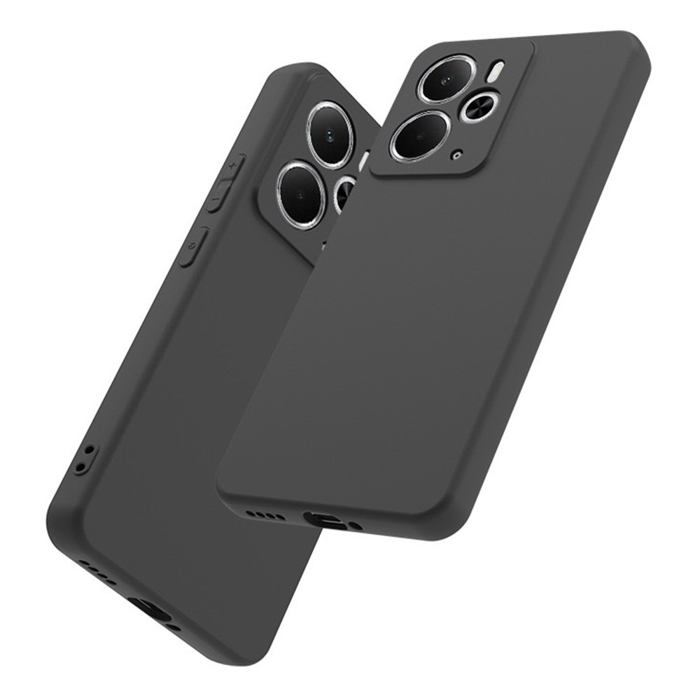 Matný gelový obal na Realme 14 5G - černý