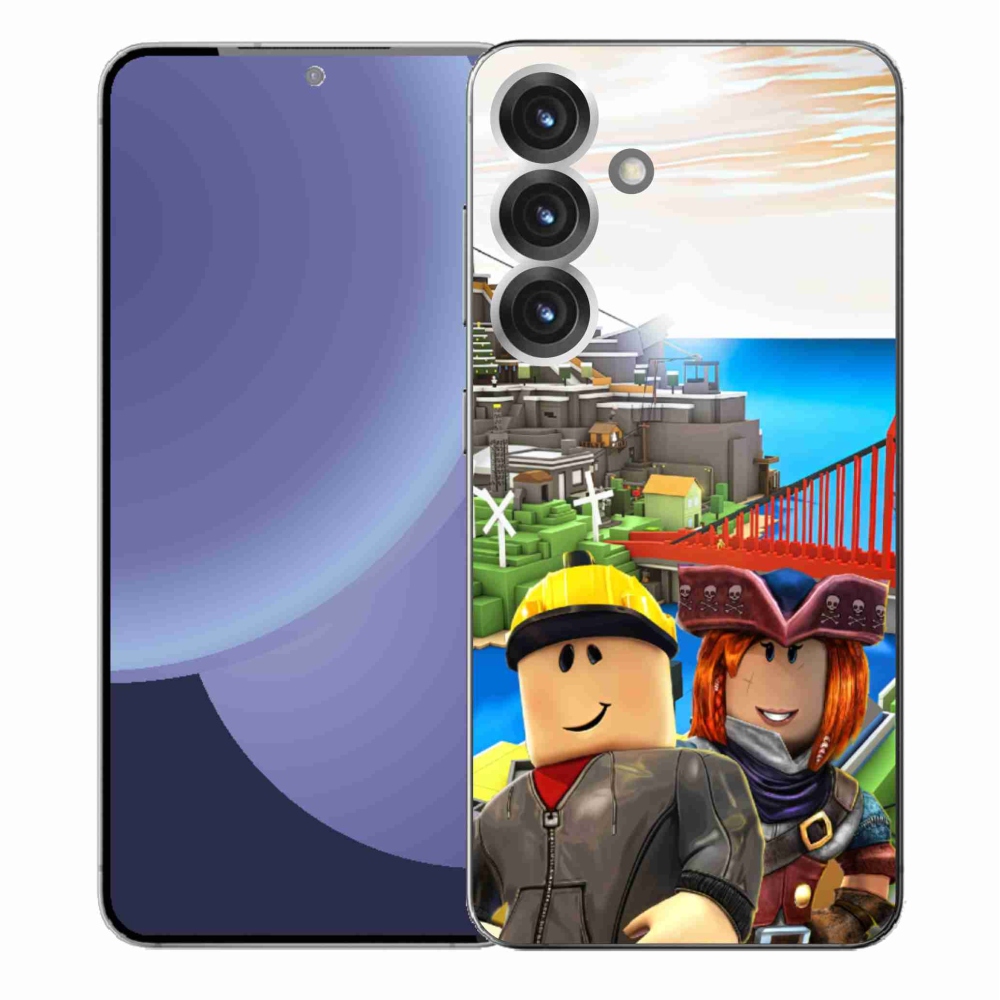 Gelový kryt mmCase na Samsung Galaxy S25+ - roblox 1