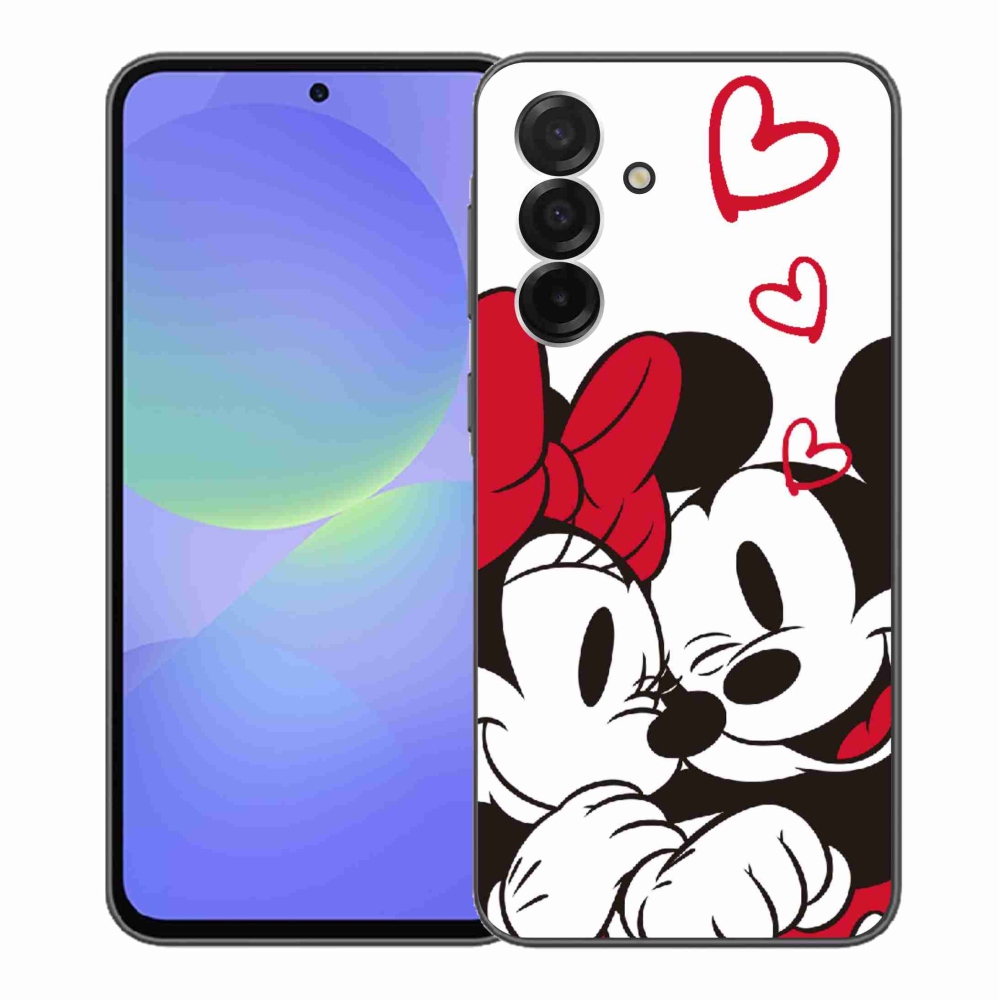 Gelový kryt mmCase na Samsung Galaxy A36 5G - minnie a mickey