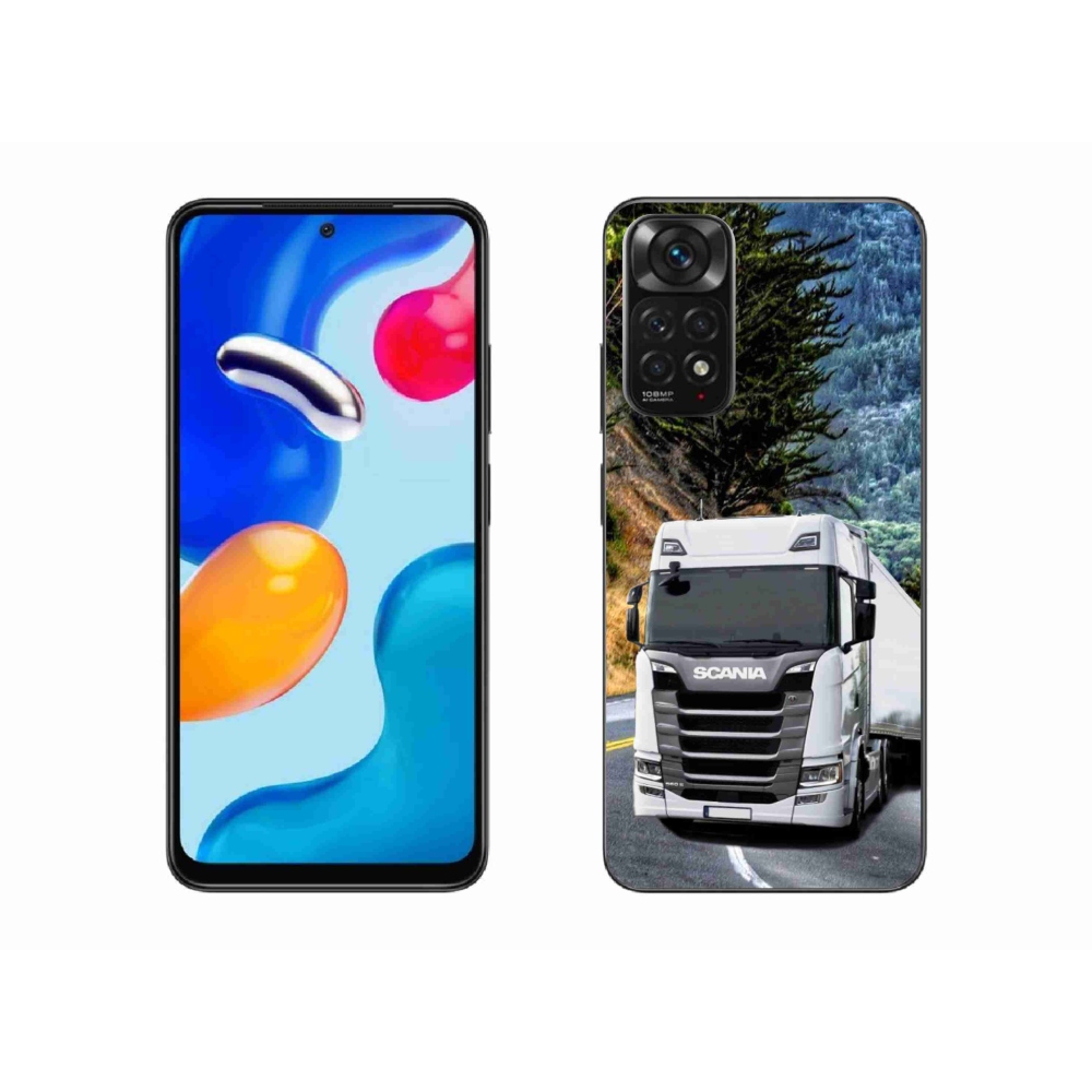 Gelový kryt mmCase na Xiaomi Redmi Note 11S 4G - kamion 1