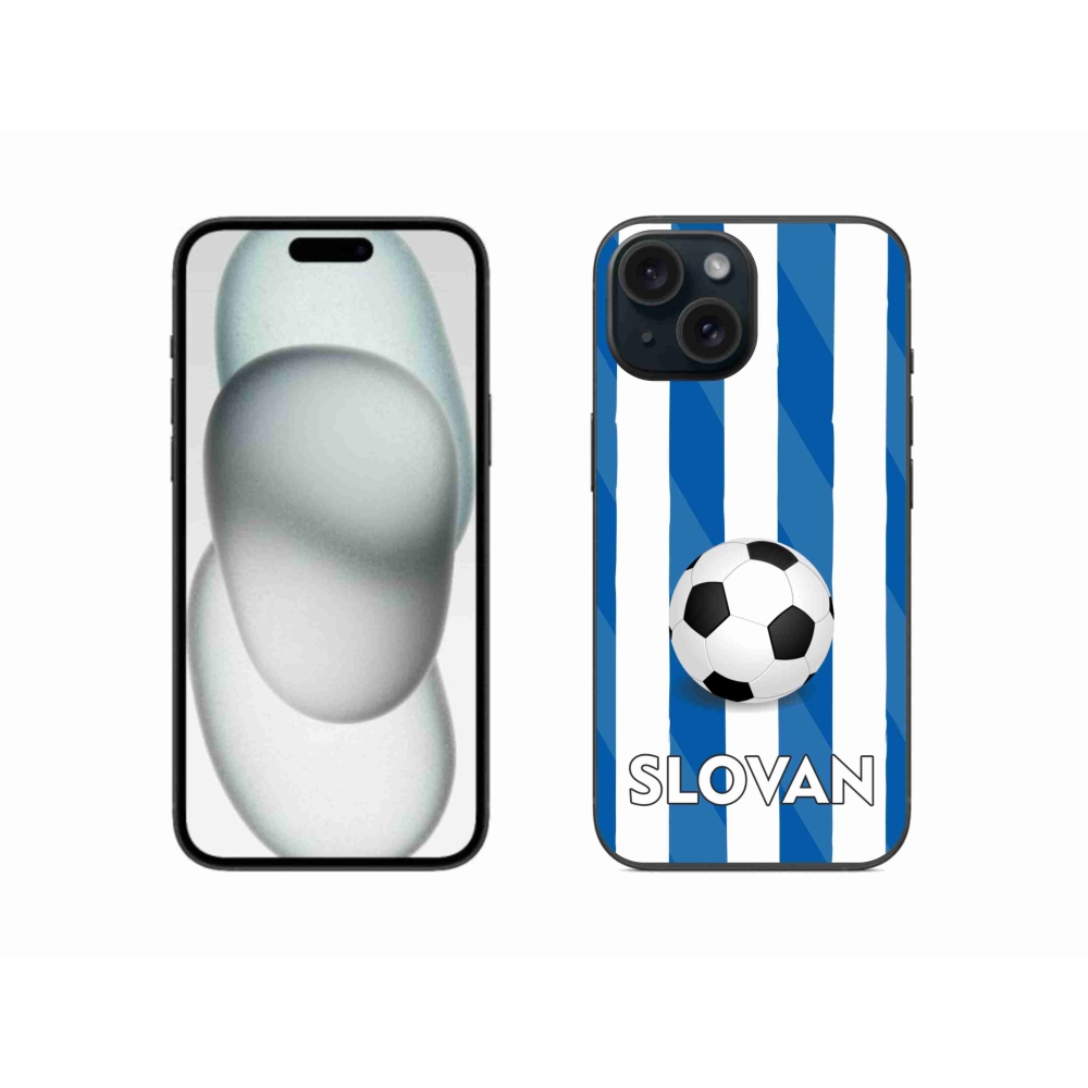 Gelový kryt mmCase na iPhone 15 - Slovan