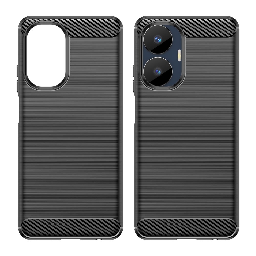 Carbon odolný gelový obal na Realme C55 - černý