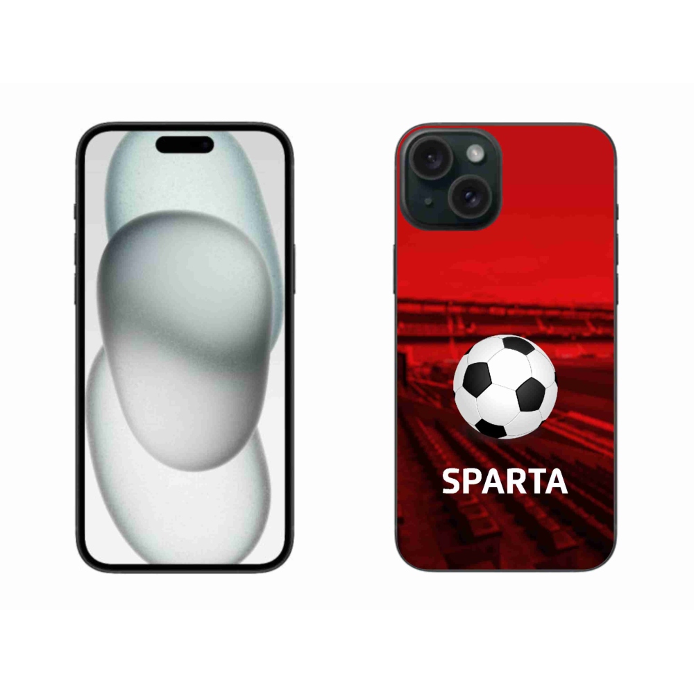 Gelový kryt mmCase na iPhone 15 Plus - sparta 1