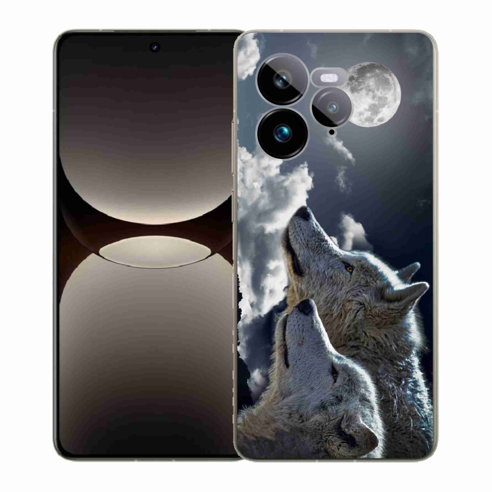 Gelový kryt mmCase na Realme GT 7 Pro 5G - vlci