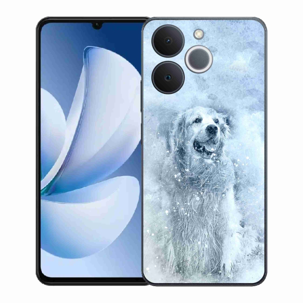 Gelový kryt mmCase na Realme Note 70T - retrívr