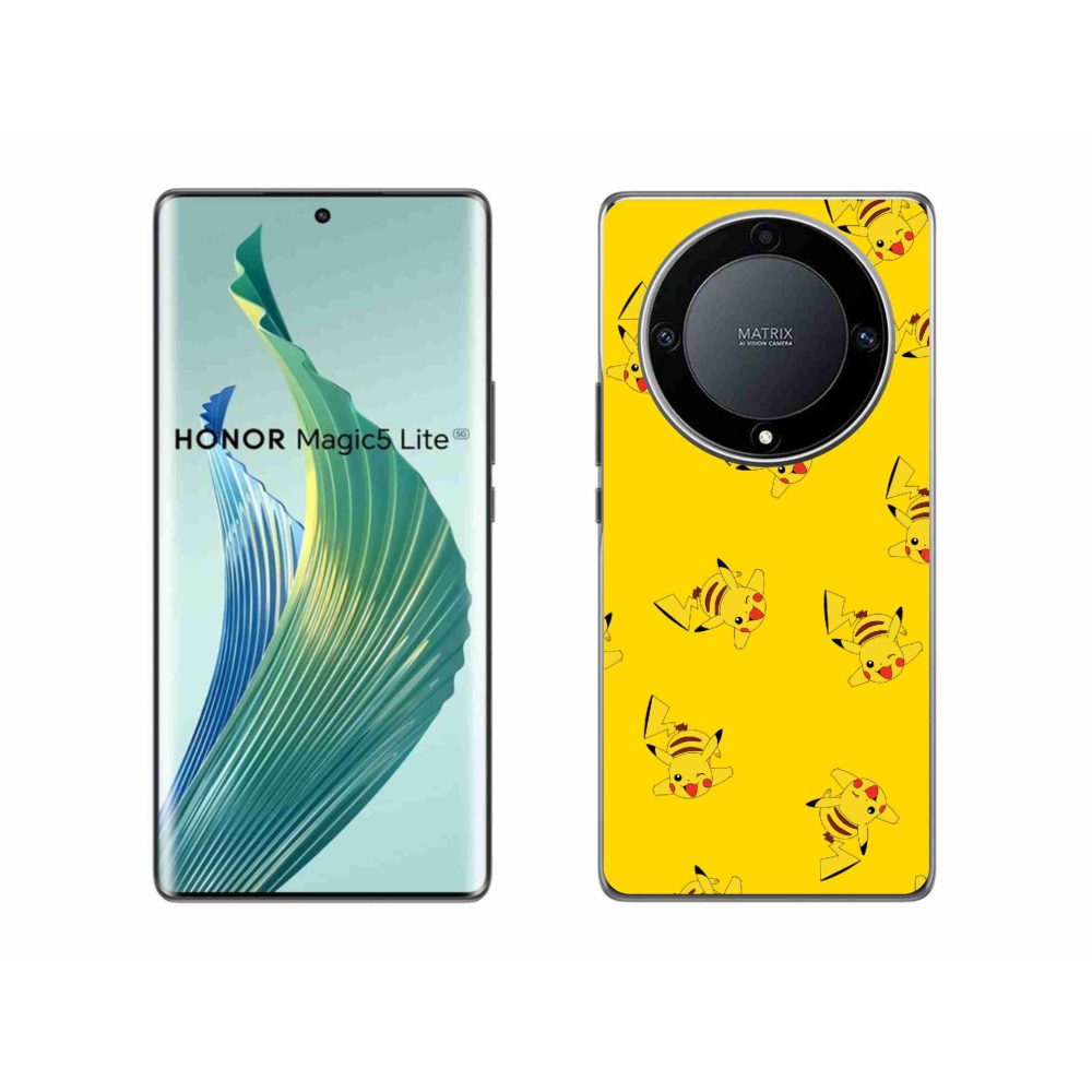 Gelový kryt mmCase na Honor Magic 5 Lite 5G - pikachu