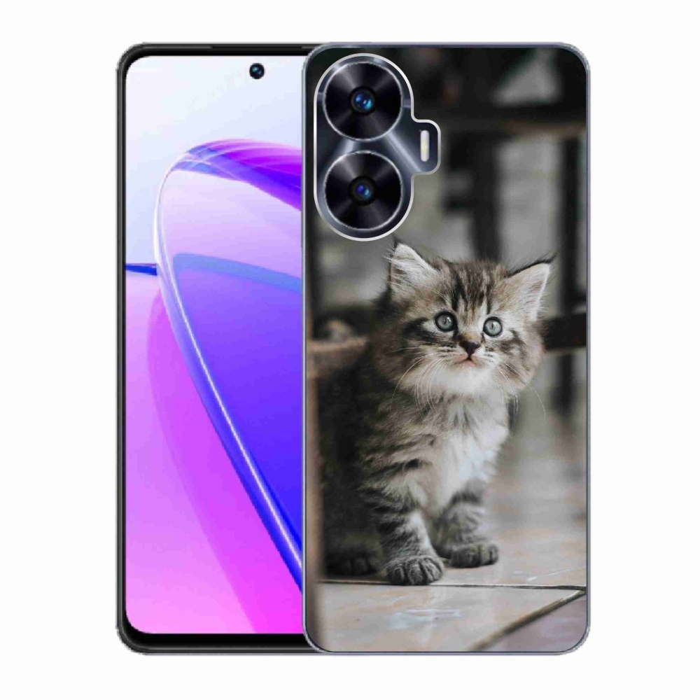 Gelový kryt mmCase na Realme C55 - koťátko
