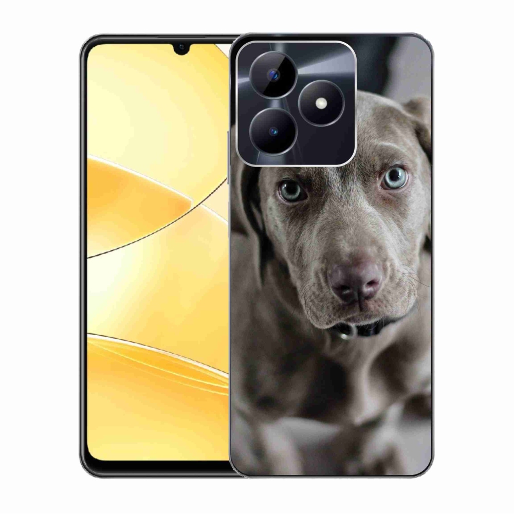 Gelový obal mmCase na Realme C51/C53 - výmarský ohař