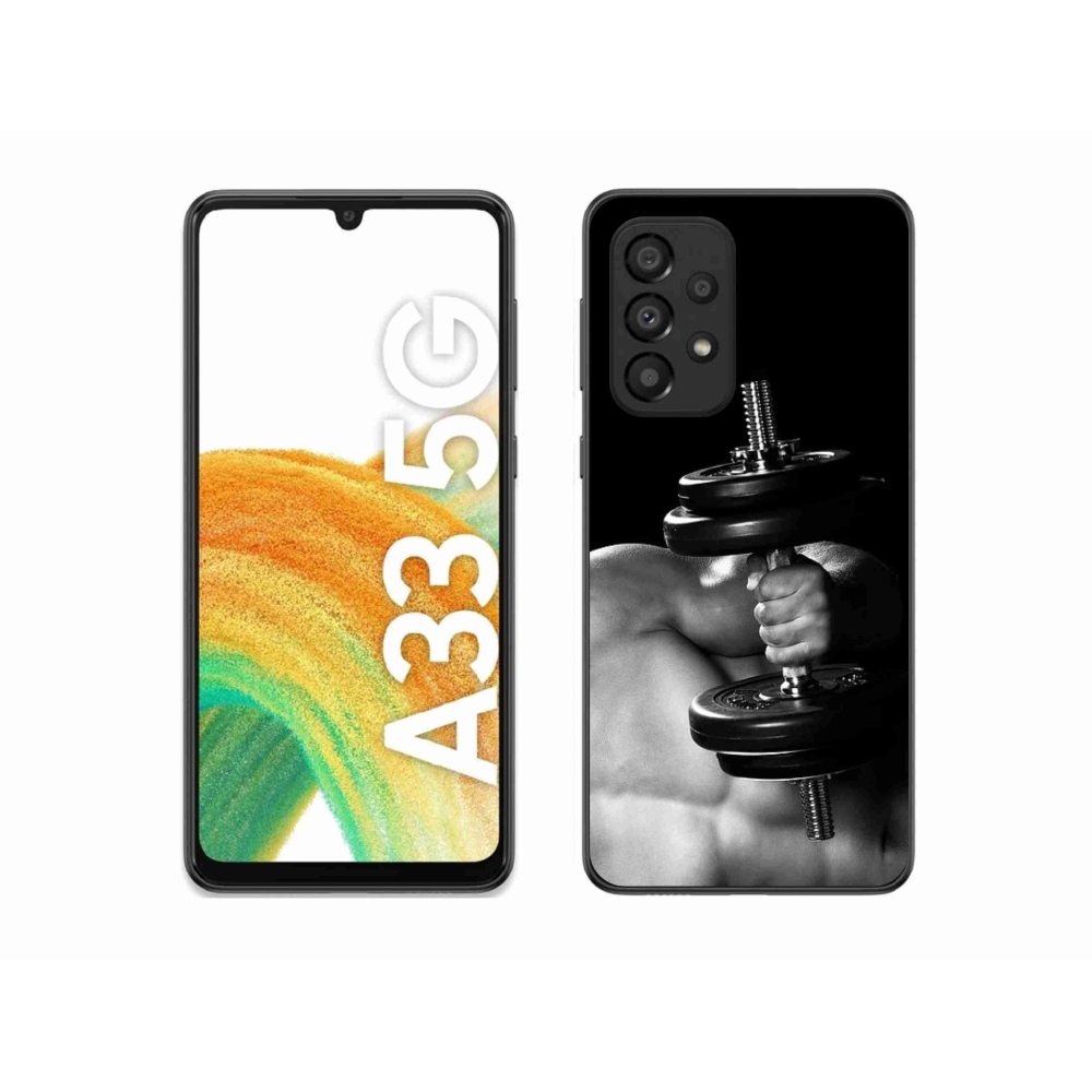 Gelový kryt mmCase na Samsung Galaxy A33 5G - posilování 2
