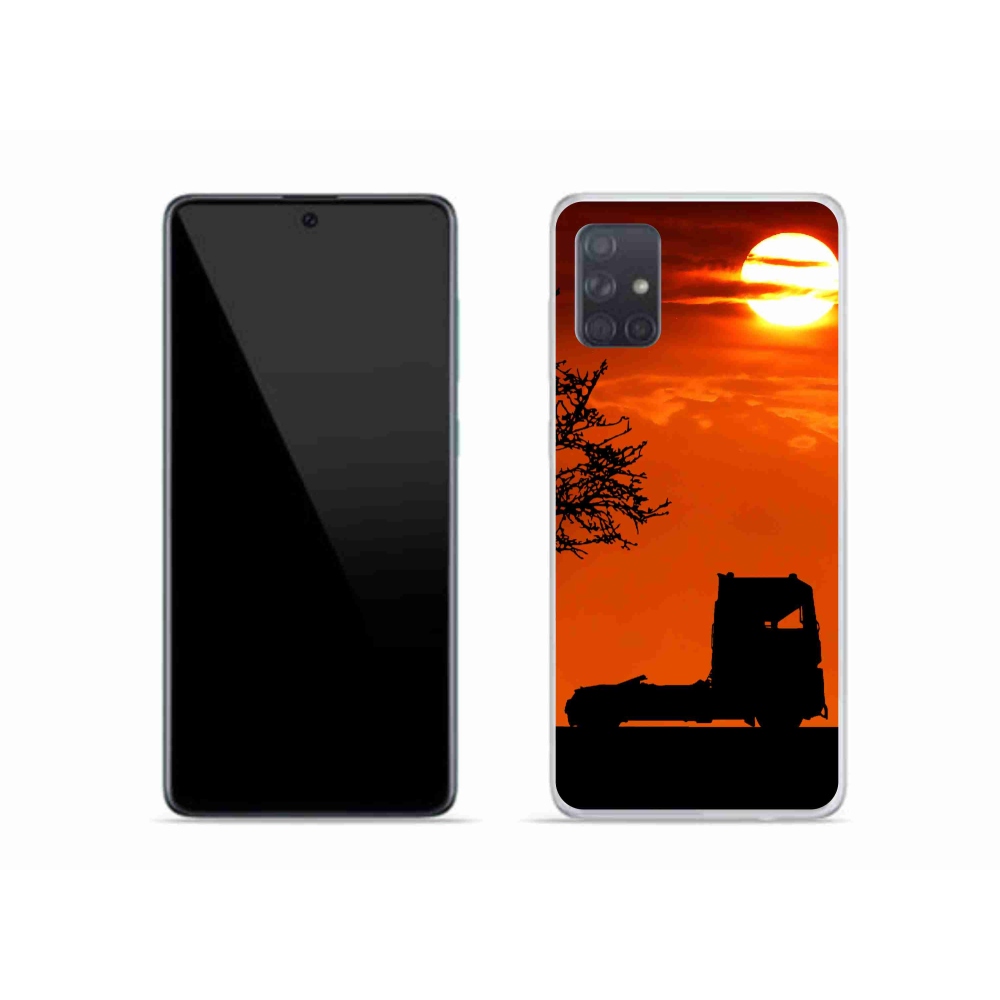 Gelový kryt mmCase na Samsung Galaxy A51 - kamion 3