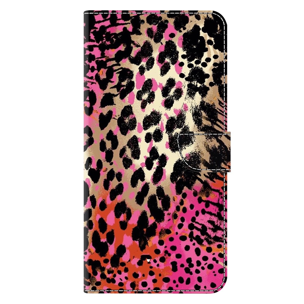 Firmly knížkové pouzdro na Samsung Galaxy A17 5G/A26 5G - černé a růžové skvrny