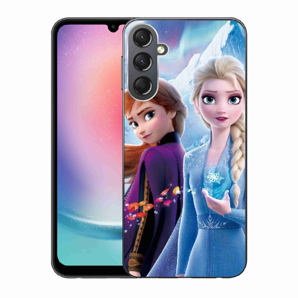 Gelový kryt mmCase na Samsung Galaxy A24 - ledové království 3
