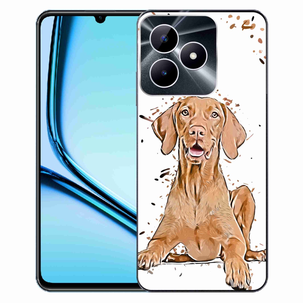 Gelový kryt mmCase na Realme Note 50 - maďar