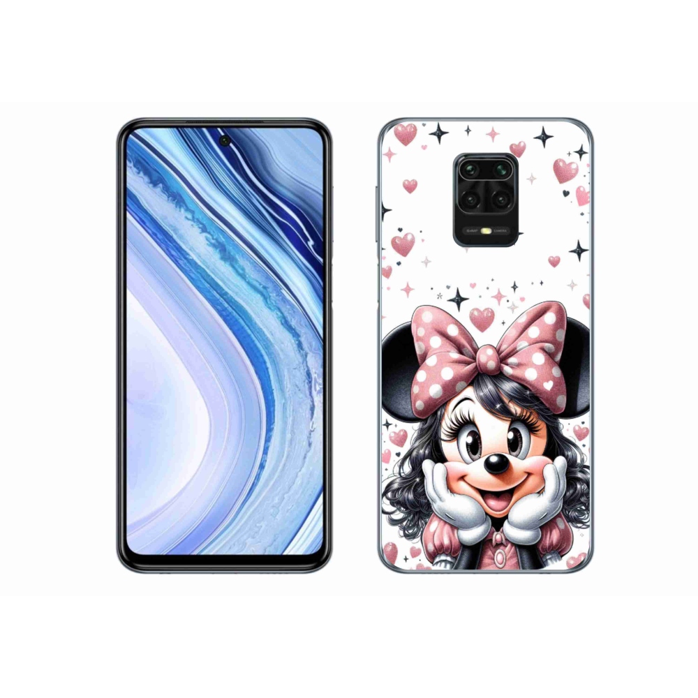 Gelový kryt mmCase na Xiaomi Redmi Note 9 Pro - minnie