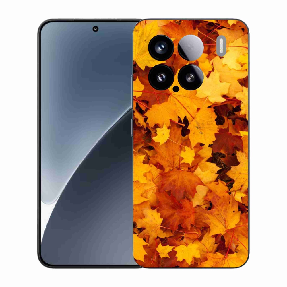 Gelový kryt mmCase na Xiaomi 15 - javorové listy