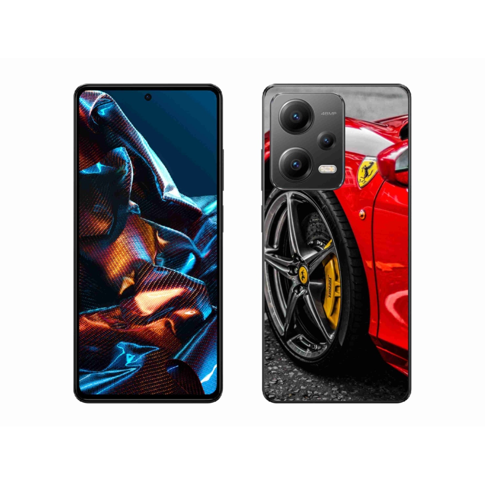 Gelový kryt mmCase na mobil Xiaomi Redmi Note 12 Pro 5G - auto 1