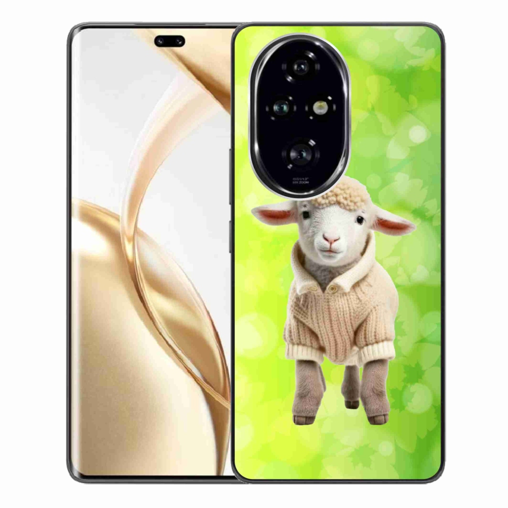 Gelový kryt mmCase na Honor 200 Pro 5G - jehně ve svetru