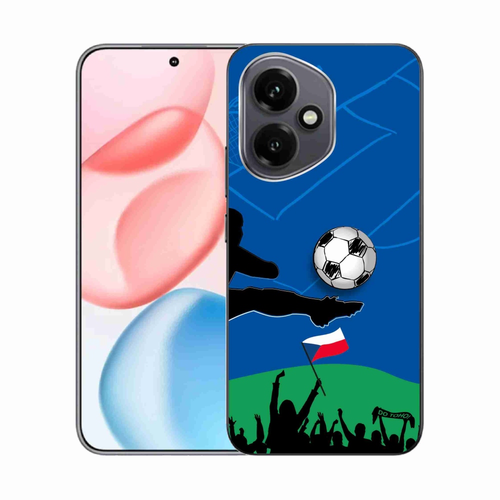 Gelový kryt mmCase na Honor 400 - fanoušci fotbalu