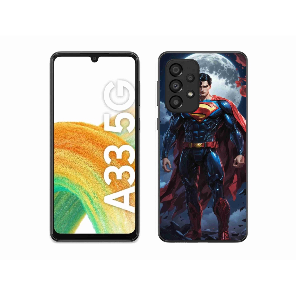 Gelový kryt mmCase na Samsung Galaxy A33 5G - superman