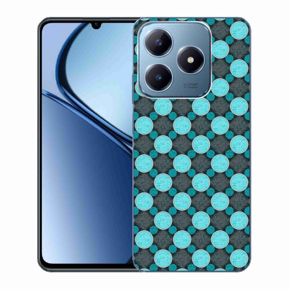 Gelový kryt mmCase na Realme C63 - abstraktní motiv 14