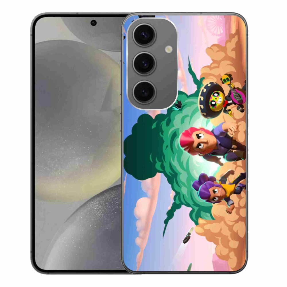 Gelový kryt mmCase na Samsung Galaxy S24+ - brawl stars