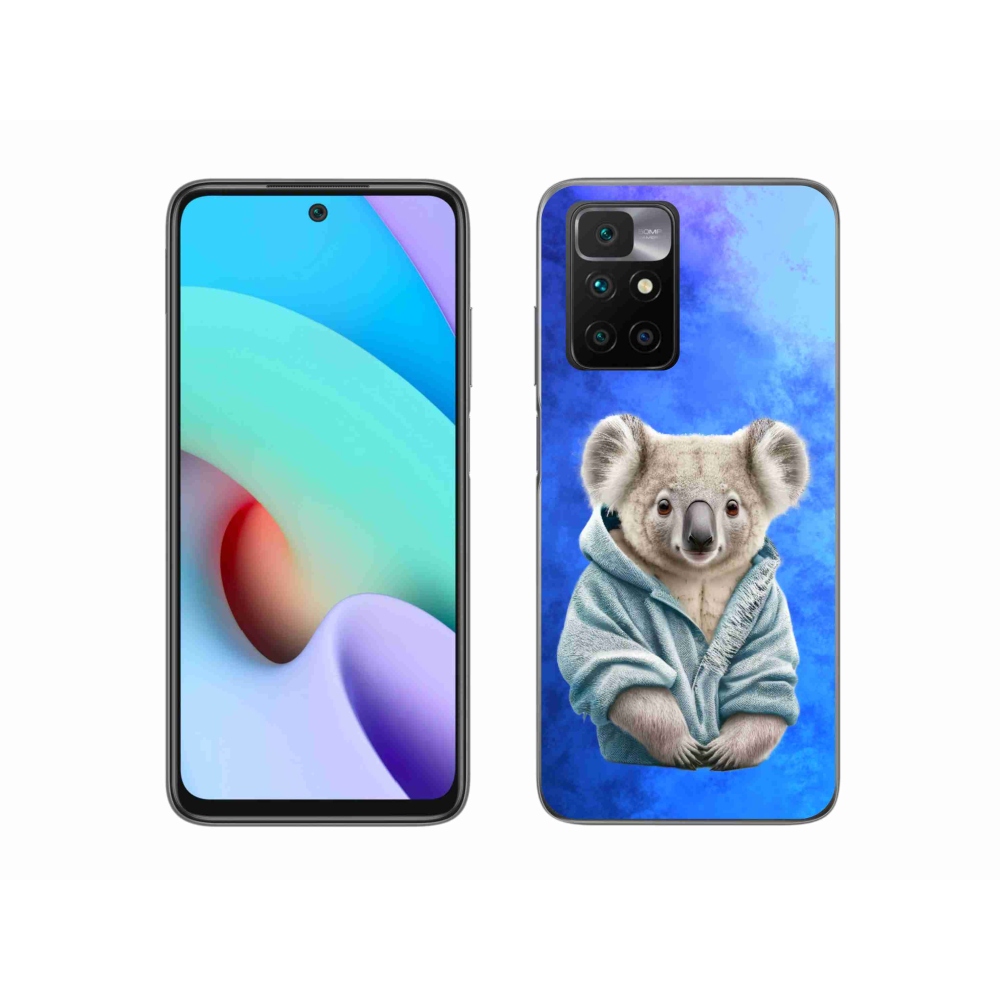 Gelový kryt mmCase na Xiaomi Redmi 10/Redmi 10 (2022) - koala ve svetru
