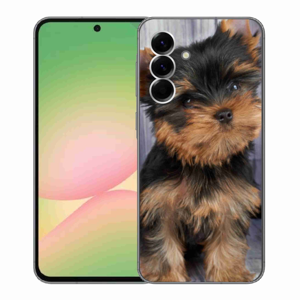 Gelový kryt mmCase na Samsung Galaxy A56 5G - jorkšír 9