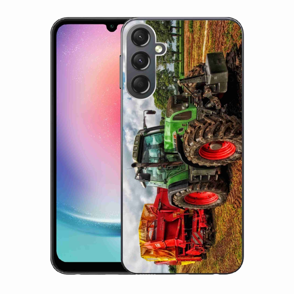 Gelový kryt mmCase na Samsung Galaxy A24 - traktor 4