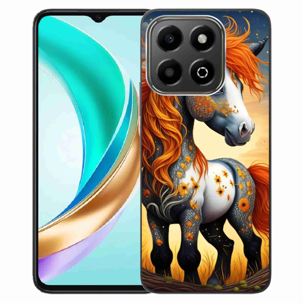 Gelový kryt mmCase na Honor X6b - barevný poník