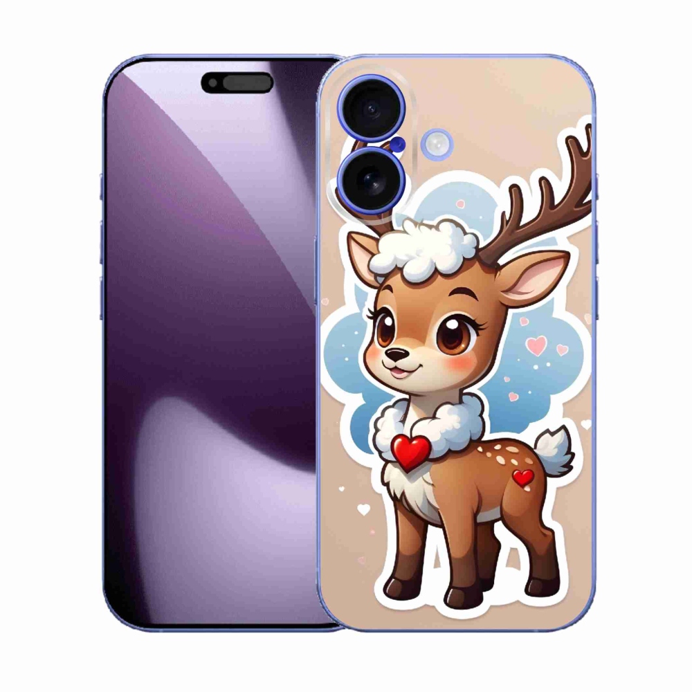 Gelový kryt mmCase na iPhone 17 - kreslený sob