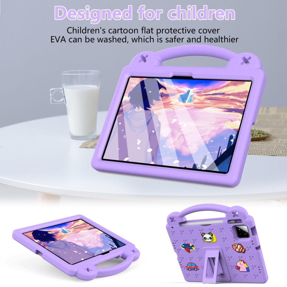 Kids odolný obal na tablet Xiaomi Pad 7/7 Pro - fialový
