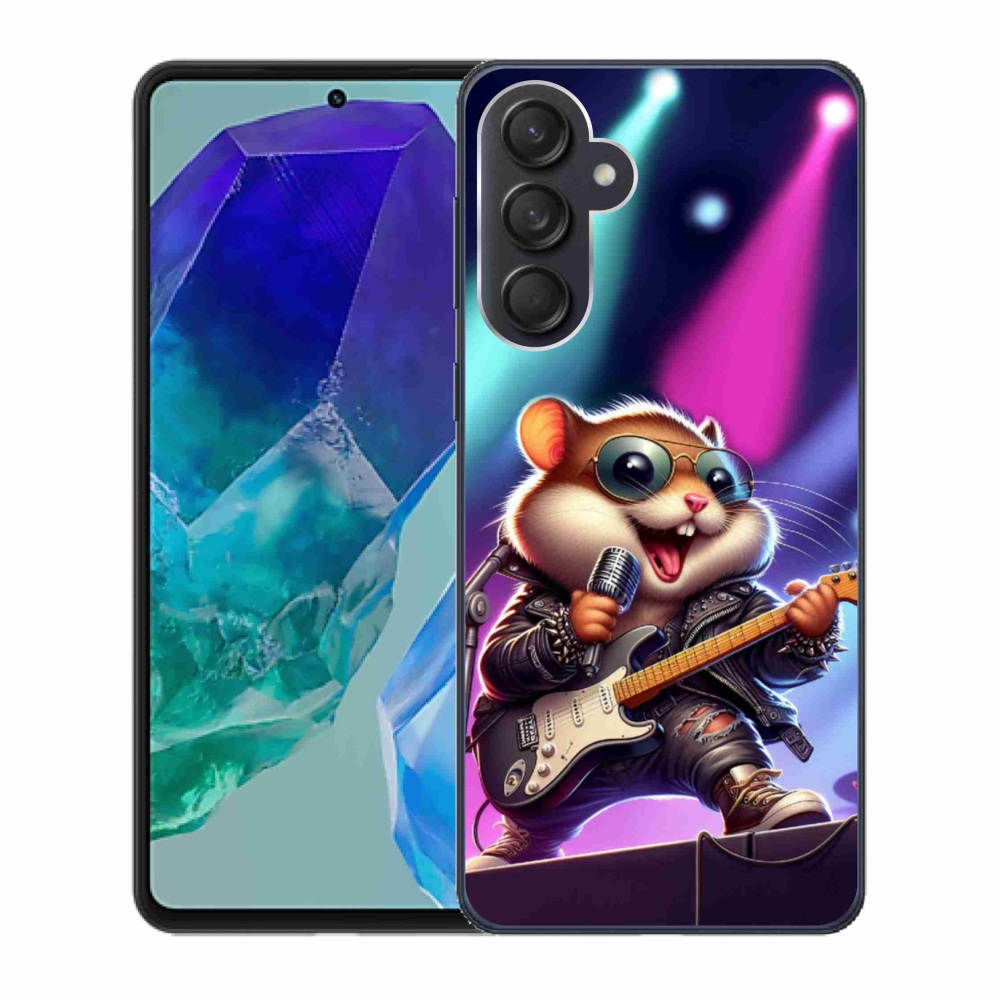 Gelový kryt mmCase na Samsung Galaxy M55 5G - křeček rocker