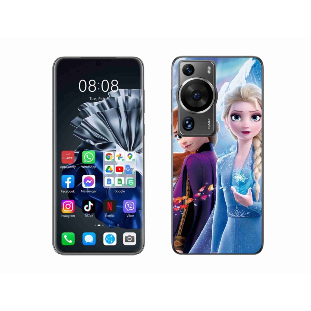 Gelový kryt mmCase na Huawei P60 Pro - ledové království 3