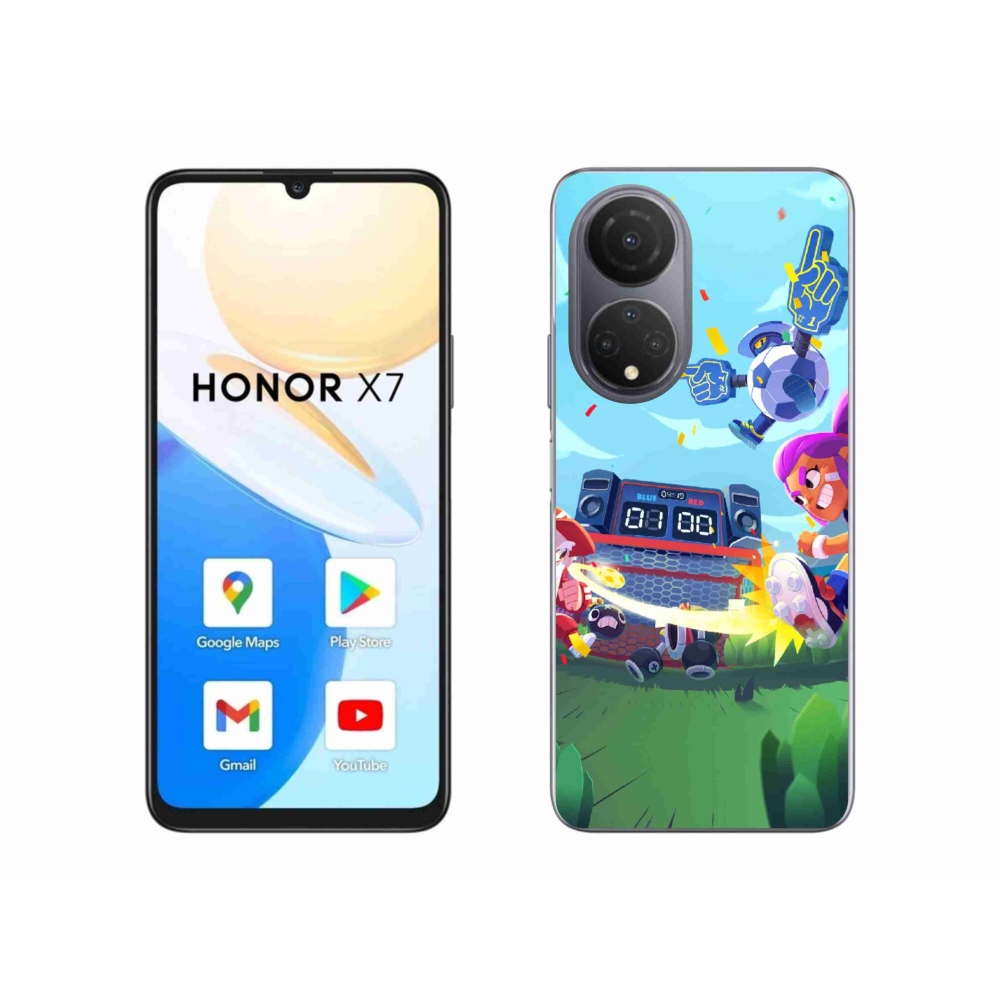 Gelový kryt mmCase na Honor X7 - brawl stars 1