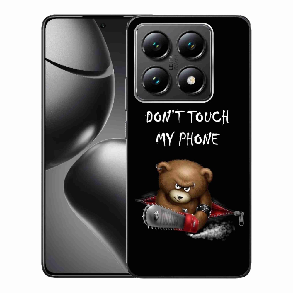 Gelový kryt mmCase na Xiaomi 14T - nesahej na telefon
