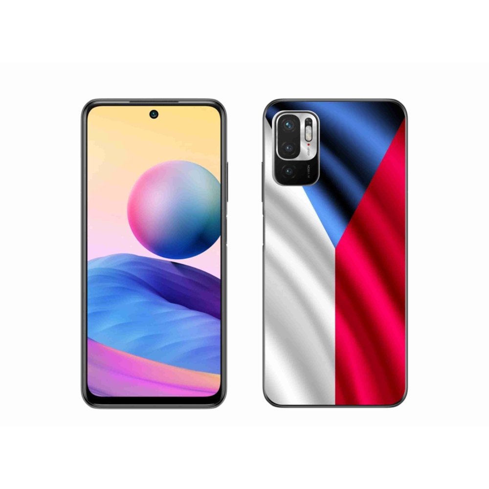 Gelový kryt mmCase na mobil Xiaomi Poco M3 Pro/5G - česká vlajka