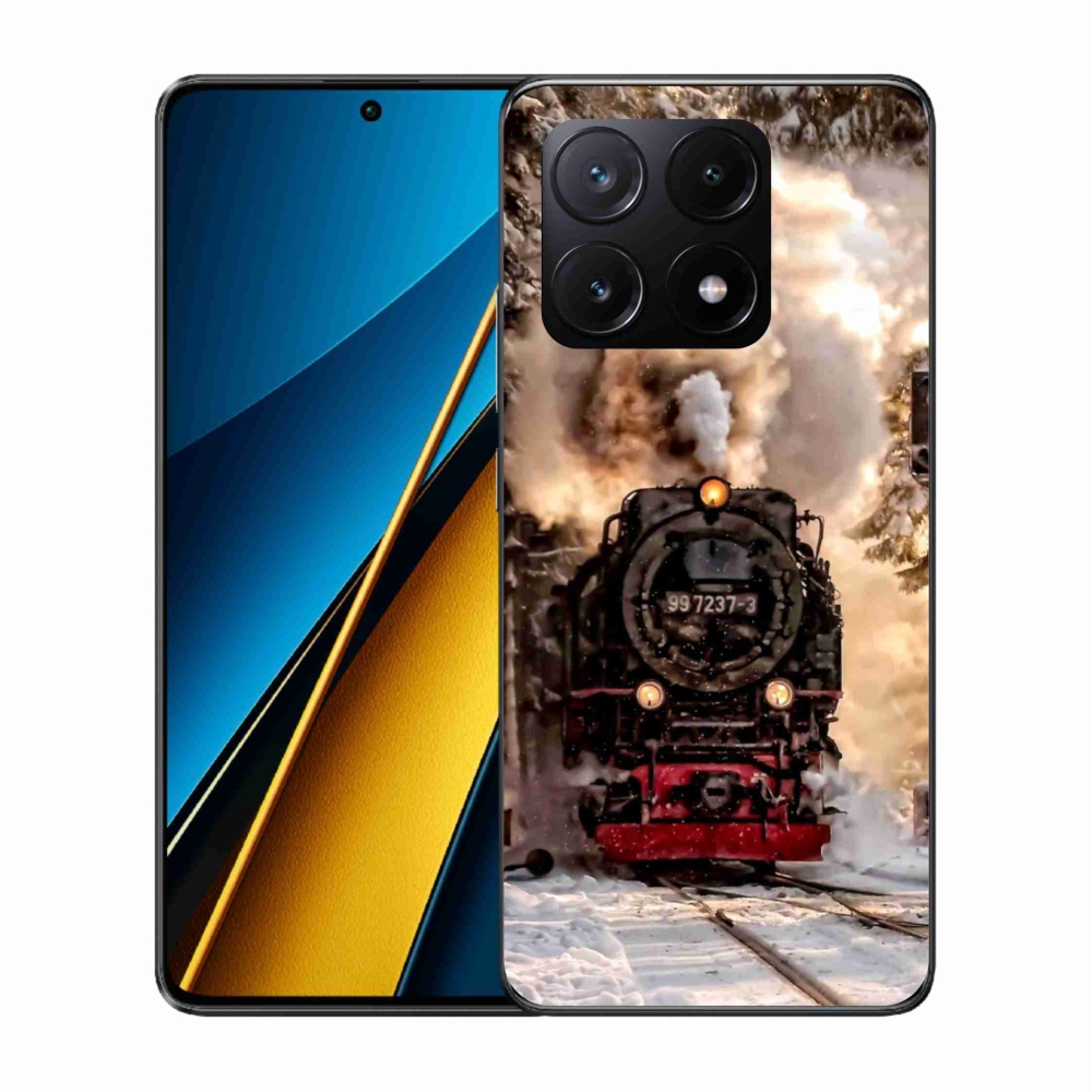 Gelový kryt mmCase na Xiaomi Poco X6 Pro 5G - vlak