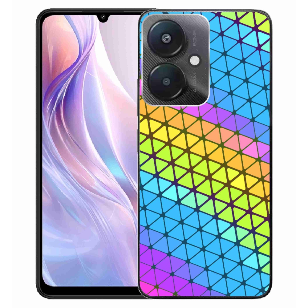 Gelový kryt mmCase na Xiaomi Redmi 13C 5G - abstraktní motiv 16