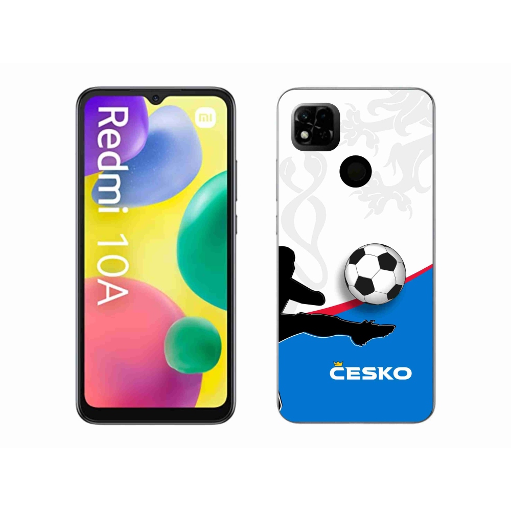 Gelový kryt mmCase na Xiaomi Redmi 10A - fotbal Česko 3