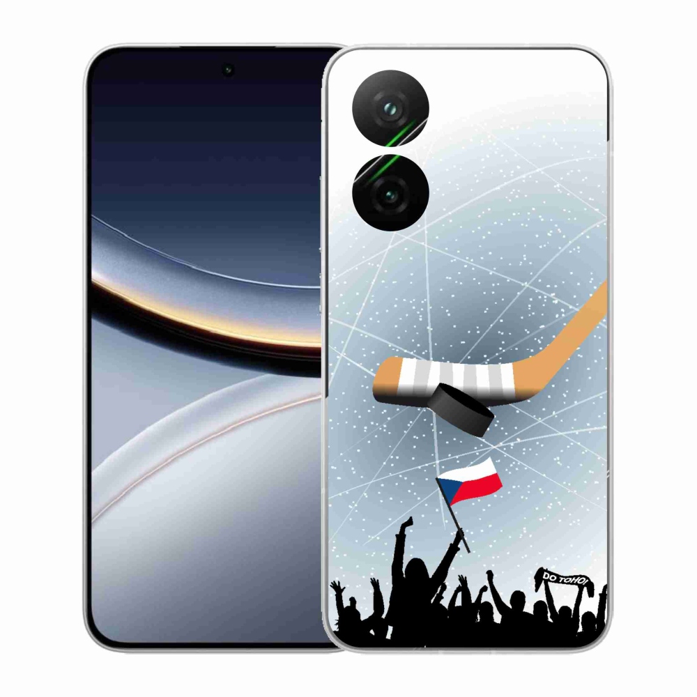 Gelový kryt mmCase na Xiaomi Poco F7 5G - fanoušci hokeje