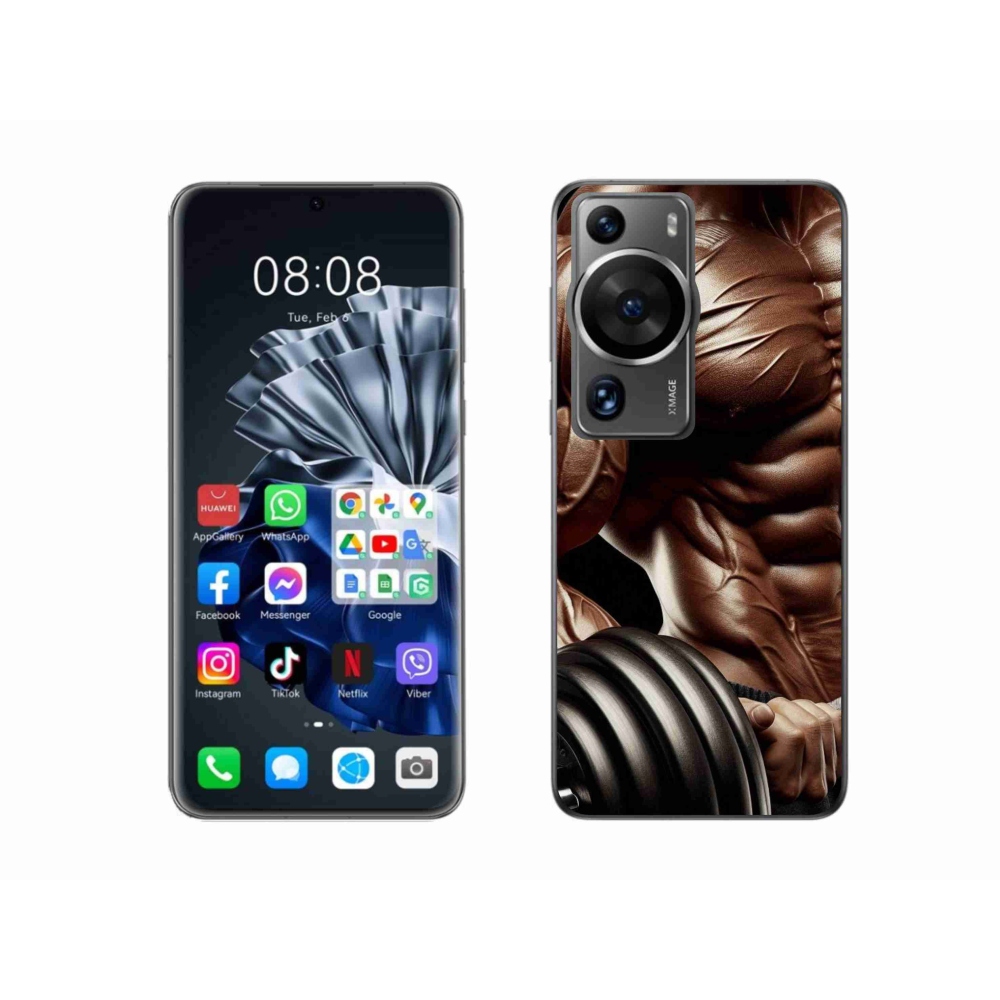 Gelový kryt mmCase na Huawei P60 Pro - posilování 4