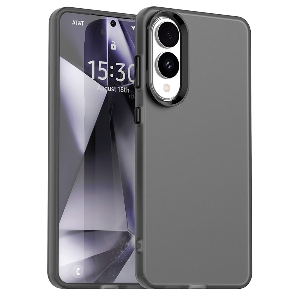 Candys matný gelový obal na Samsung Galaxy S25 Edge - černý