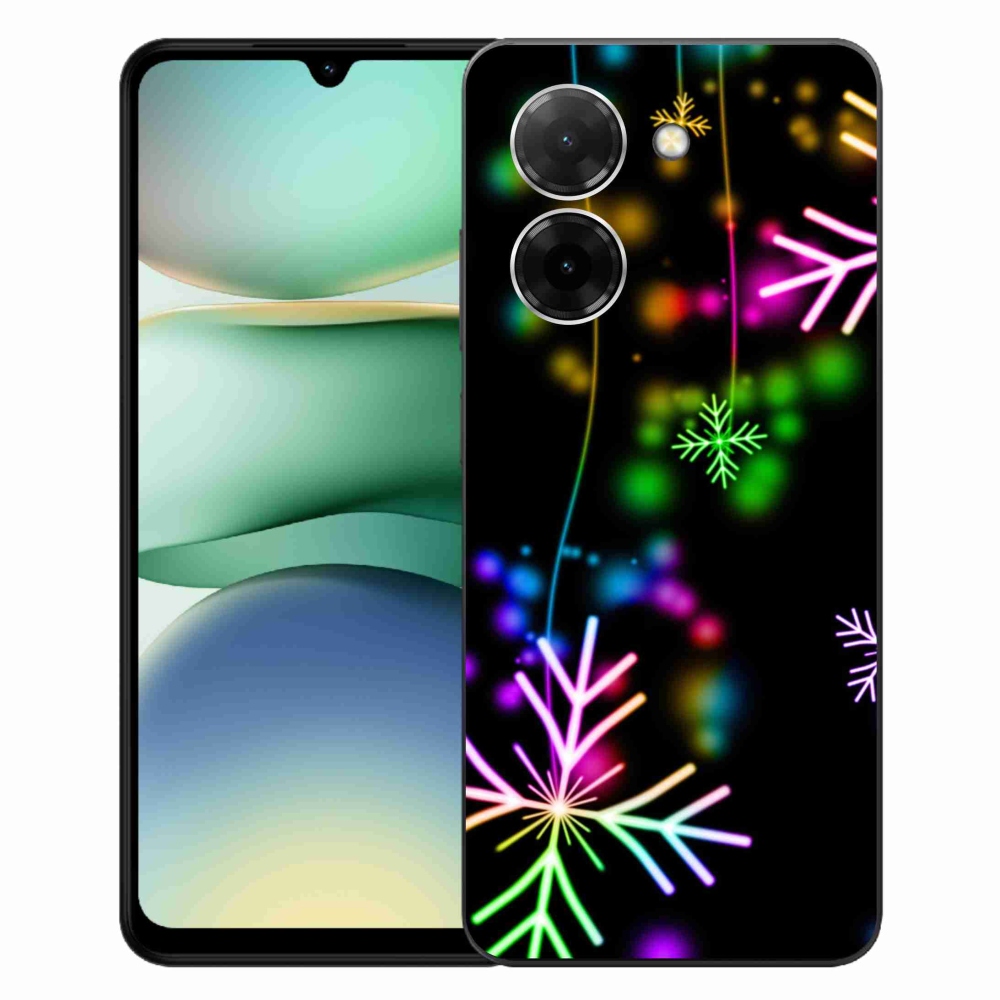 Gelový kryt mmCase na Xiaomi Redmi A5 (171.7x77.8x8.3mm) - barevné vločky
