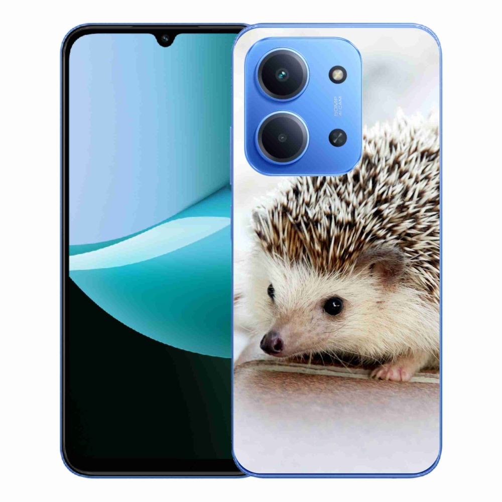 Gelový kryt mmCase na Xiaomi Redmi 15C 4G/5G (173mm) - ježek