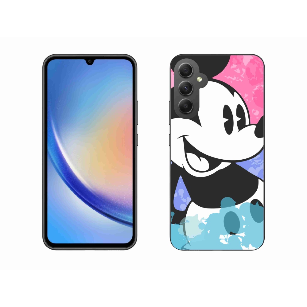 Gelový kryt mmCase na Samsung Galaxy A34 5G - mickey mouse