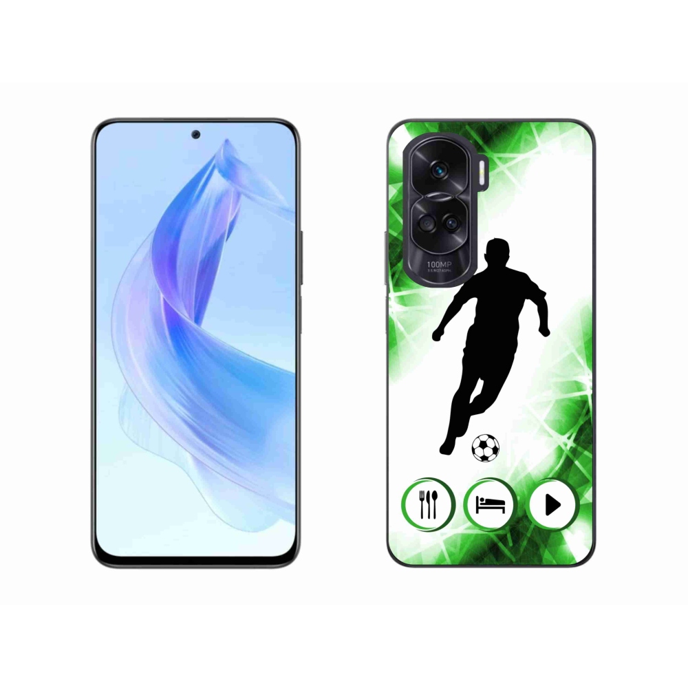 Gelový kryt mmCase na Honor 90 Lite - fotbalista