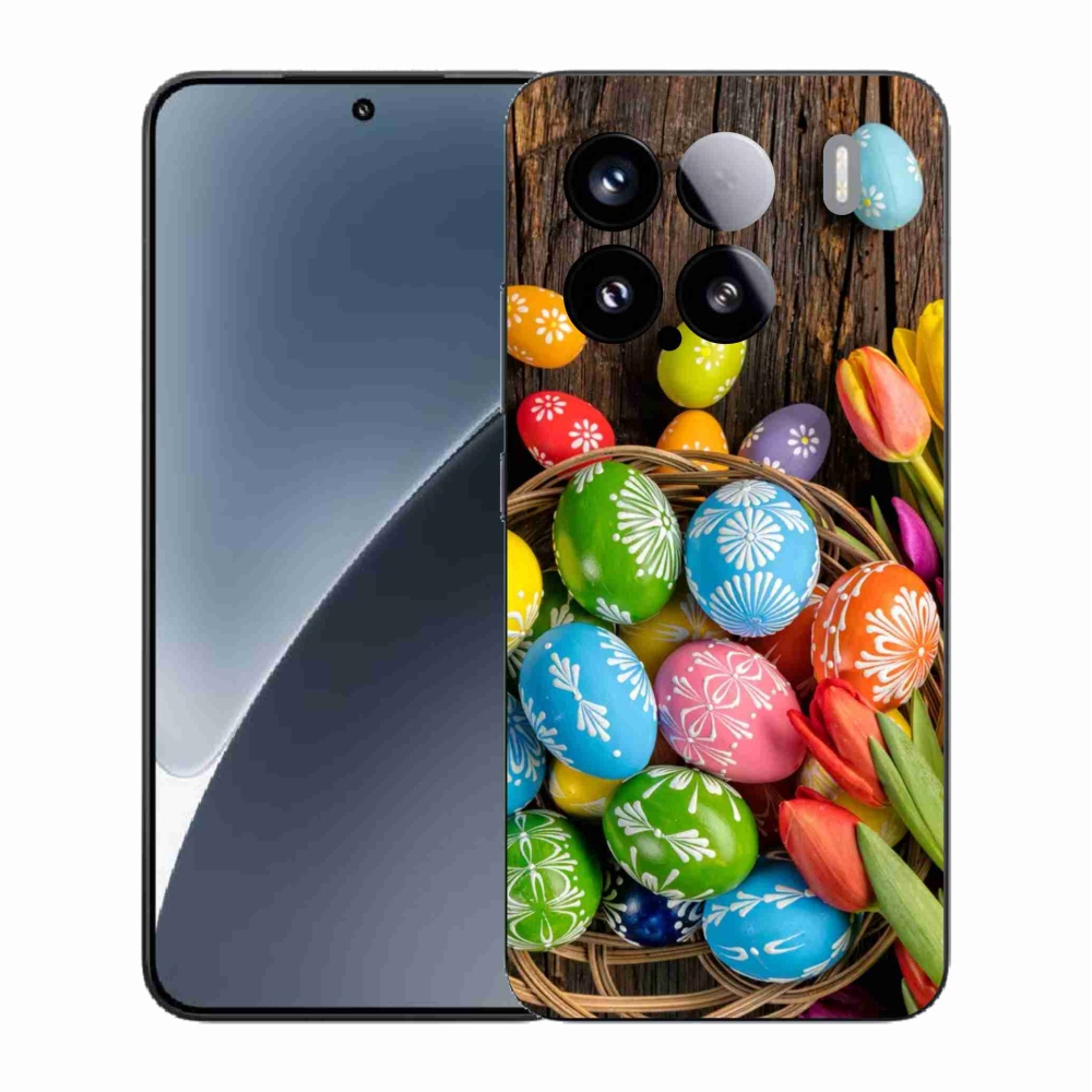 Gelový kryt mmCase na Xiaomi 15 - velikonoční vajíčka
