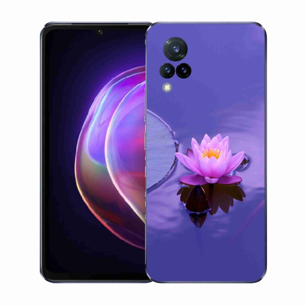 Gelový kryt mmCase na Vivo V21 4G/5G - květ na hladině
