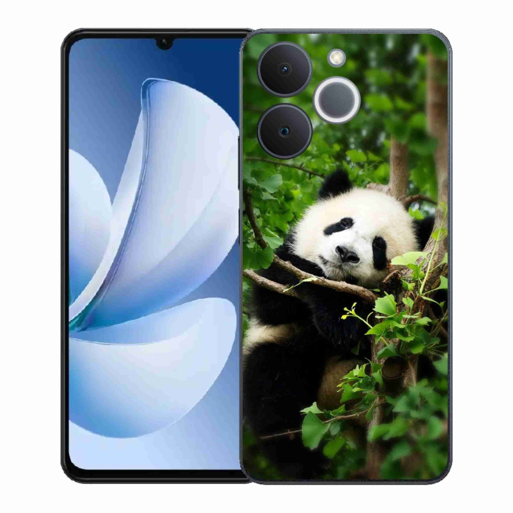 Gelový kryt mmCase na Realme Note 70T - panda