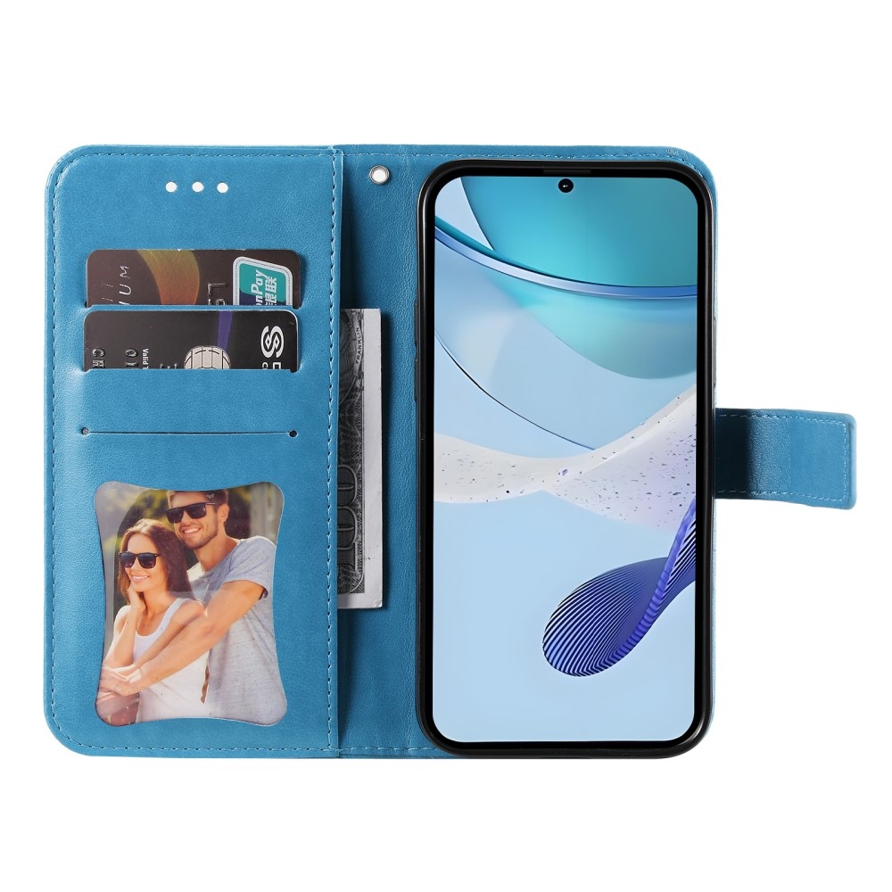 Mandala knížkové pouzdro na Realme C75 - modré